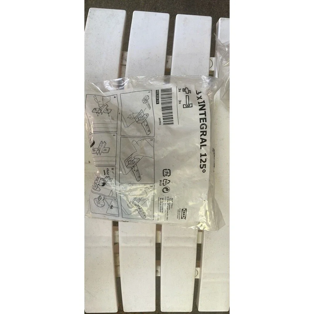 IKEA Rationell Wire Basket 900.359.05 & Integral 125 Hinge 3-Pack 501.323.76 New